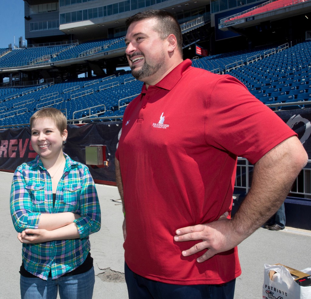 Joe Andruzzi at Points for Patients Program Launch