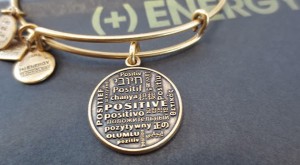 Alex & Ani CHARITYBYDESIGN Positive Is How I Live Bangle