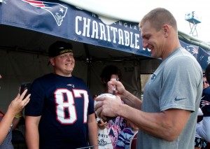 Matthew Ducharme  meeting Gronk