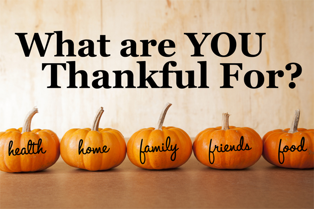 Happy Thanksgiving From The Joe Andruzzi Foundation!