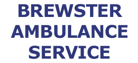 Brewster Ambulance Service Snack Sponsor Name Logo